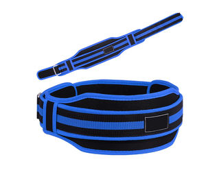 Cinturón de Soporte Lumbar Personalizado para Gimnasio, Fitness, Levantamiento de Pesas, de Cuero Vacuno, Antideslizante, Impermeable y Ajustable - Product Image 1