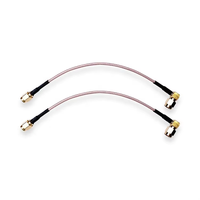 Câble coaxial RG316 50 ohms avec connecteur SMA DC-6GHz pour les communications télécom