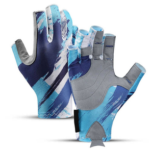 Guantes de Pesca Transpirables con Agarre para Caña de Pescar, Servicio OEM, Marca Personalizada, Suministro Directo de Fábrica al por Mayor para Deportes al Aire Libre - Product Image 5