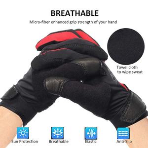 Levantamiento de pesas Gimnasio Entrenamiento Dedo completo con muñequera Guantes deportivos de fitness para mujer y hombre - Product Image 3