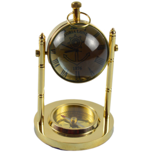 Trending Design Double Sided <b>Table</b> <b>Clock</b> and Compass Decorative Living Room Decoration Home and Office <b>Table</b> Decorations <b>Clocks</b> - Product Image 4