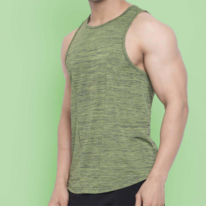 Débardeur Homme Personnalisé avec Votre Logo, 100% Coton, Couleur Unie, pour la Gym et Tenue Décontractée – Collection 2025 – Prix de Gros Abordable - Product Image 2