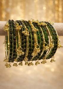 Conjuntos de brazaletes pakistaníes e indios Churiyan, los más demandados, modernos y ligeros para mujer, diseño nupcial, brazaletes de moda kashmirí. - Product Image 5