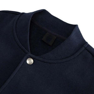 Chaqueta Bomber Varsity de Lona Satinada con Recubrimiento Personalizado a Precio de Fábrica, con Franjas de Colores, Formal, Impermeable, para Hombre, Primavera - Product Image 2