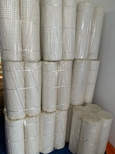 Rouleau de cannage en rotin de haute qualité, 18 pouces de large, tissage ouvert naturel pour chaise et armoire, 29 ANGLE - Product Image 5