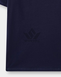 Camiseta Gráfica Azul Marino para Hombre, Manga Corta, Cuello Redondo, Algodón Jersey, Corte Regular, Transpirable, Informal, Estampada - Product Image 3