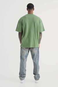 T-shirt Homme Oversize Personnalisé avec Logo, Épaules Tombantes, en Coton, Sérigraphié, Style Streetwear, Séchage Rapide - Product Image 3