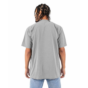 T-shirt col rond respirant 100 % coton teint uni poids lourd Max, vente en gros, fabricant, étiquette personnalisée, streetwear homme couleur unie - Product Image 5