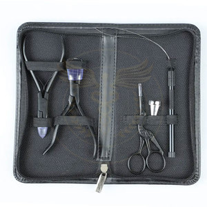 Kit de Extensiones de Cabello con Microperlas de 5 Piezas, Herramientas Profesionales de Acero Inoxidable para Extensiones de Cabello - Product Image 1