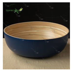 ชุดชามไม้ไผ่แบบเรียบง่ายเครื่องใช้สำหรับร้านอาหารและห้องครัว - Product Image 1