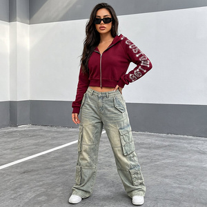 Hoodies à étiquette privée, 420 g/m², en molleton de coton brossé, coupe ample, avec étiquettes tissées au col, pour les détaillants de mode. - Product Image 4