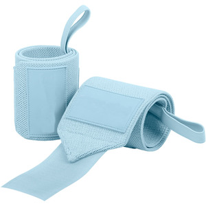 Bandes de soutien pour poignets réglables et élastiques pour l'entraînement en force, la musculation, le powerlifting et les programmes de fitness - Product Image 1
