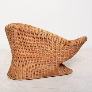 Silla de meditación Lotus, sillas de suelo de ratán natural trenzadas a mano para relajarse y practicar yoga - Product Image 5