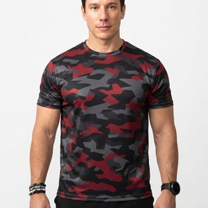 T-shirt de pêche personnalisé UPF 50+ imprimé grande taille, séchage rapide, manches courtes, protection UV, respirant, haute performance, homme femme, OEM ODM - Product Image 5