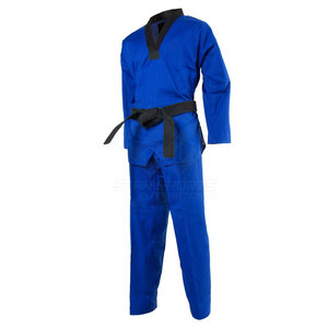 Uniforme de Taekwondo de Alta Calidad, Duradero, 100% Algodón, de Secado Rápido, Transpirable y Ligero para Entrenamiento de Artes Marciales - Product Image 5