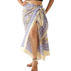 Women Stylish Chiffon Sheer Beach Wrap <b>Sarong</b> Bikini Cover Up - Product Image 1