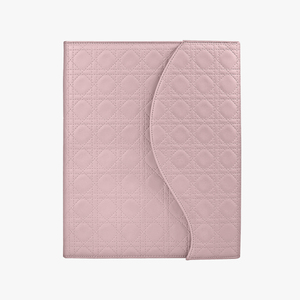 Stylish diamond-patterned streamlined corner clip-leather <b>A4</b> document organizer Bag/Notebook/Tree fold-bag/Music score folder - Product Image 2