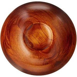 Tazón para Mezclar Frutas de Madera Maciza Hecho a Mano, de Alta Calidad, Personalizado para Utensilios de Cocina, con Acabado Oscuro para la Mesa - Product Image 3