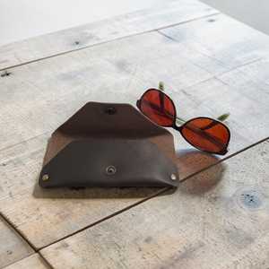 Handmade Leather Glasses <b>Case</b> Genuine Cowhide Pouch Luxury Soft Slim Travel <b>Sunglasses</b> Cover Spectacles Bag LGC-0055 - Product Image 2