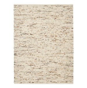 Tapis tressé en laine fait main avec boucles en forme de galets |   Tapis de sol texturé sur mesure avec bordure |   Design moderne à boucles épaisses - Product Image 2