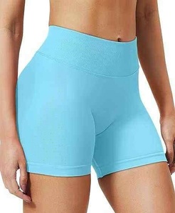 High Athletic Yoga Shorts Women Sexy <b>Tummy</b> <b>Control</b> Workout Running Butt Lifting Fitness Shorts - Product Image 5