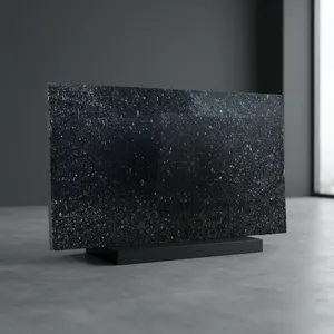 Premium Matka Black Granite Natural Polished <b>Stone</b> Slabs for Kitchen Countertops Flooring Wall Cladding and Interior Application - Product Image 4
