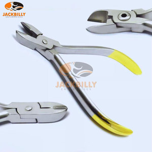Ensemble d'instruments manuels de qualité supérieure en acier inoxydable pour orthodontie : coupe-fil distal et pince à action inversée - Product Image 2