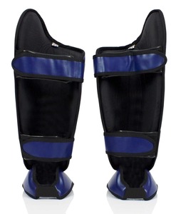 Precio al por mayor Nuevo estilo Protector de espinilla Fairtex de cuero PU rojo para entrenamiento de Kickboxing en todas las estaciones - Product Image 3