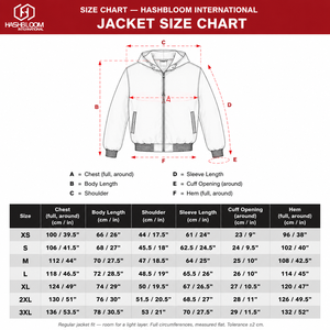 Chaqueta Bomber Holgada de Cuero Sintético Granulado para Hombre, Estilo Aviador, 80GSM, Acabado Pintado a Mano con Aerógrafo, Ropa Urbana - Product Image 6