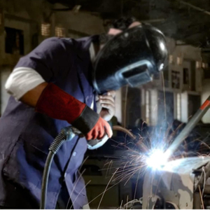 New Trending Product Safety Cowhide Leather Heat Resistant Welding <b>Gloves</b> Breathable Anti-Slip Working <b>Gloves</b> <b>For</b> Welder Work - Product Image 6