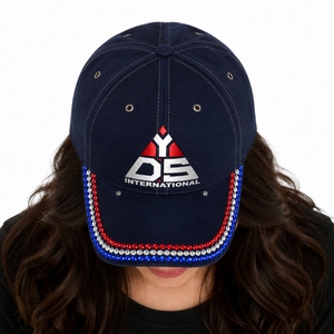 Gorra de Béisbol Unisex Personalizada con Pedrería, Gorra de Moda Premium con Detalles Brillantes, Diseño Cómodo para Uso Diario, Estilo de Vida Moderno - Product Image 4