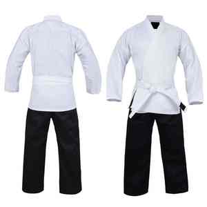 Kimono de karaté WKF unisexe, uniforme de kata, tissu personnalisable, vente en gros, OEM, vêtements d'arts martiaux pour adultes, kimono de jiu-jitsu - Product Image 1