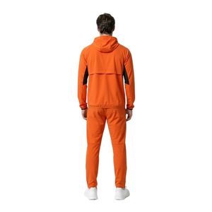 Polyester <b>Spandex</b> Custom Men's Gym Track Suit Two Piece Athletic Jogging Outfit with Coordinated Training <b>Pants</b> - Product Image 2