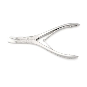 เครื่องมือผ่าตัดกระดูกแบบโค้งสองทิศทางยี่ห้อ Beyer Bone Rongeurs ทนทาน แม่นยำ สำหรับตัดกระดูก ทำจากสแตนเลสสตีล ใช้งานด้วยมือ - Product Image 4