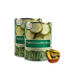 Factory In Vietnam International Standard Best Price Top Selling Canned <b>Pickled</b> Gherkins <b>Packed</b> in A10 Can - Product Image 1