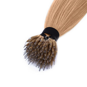 Extensión de cabello humano Remy Nano Tip Queratina Cabello Rubio Doble dibujado Precio al por mayor No sintético hecho en Vietnam - Product Image 4