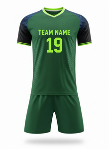 Ensemble de maillots de football premium 2026 rouge, bleu et blanc, version joueur, conception personnalisée, fabricant OEM Pakistan - Product Image 1
