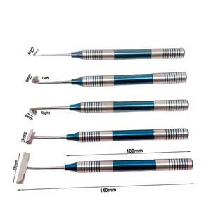 Ensemble d'instruments de micro-chirurgie en acier inoxydable de qualité chirurgicale, autoclavable, porte-aiguilles micro, ciseaux, kit d'instruments chirurgicaux fins - Product Image 1