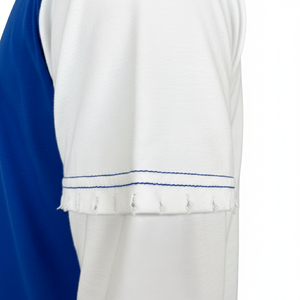 เสื้อยืดสองชั้นสุดเท่พร้อมแขนเสื้อสีตัดกันสำหรับผู้ชาย แฟชั่นทันสมัยและสวมใส่สบาย เสื้อยืดสองชั้น - Product Image 5