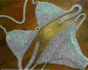 ชุดเกราะเชนเมลโบราณ ชุดเกราะเชนเมลยุคกลาง ชุดเกราะเชนเมลแบบต่อเชื่อม ชุดเกราะเชนเมลแบบรีไวท์ ชุดเกราะเชนเมลแบบเดรส - Product Image 4