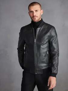 New <b>Top</b> Quality <b>Leather</b> Jacket For Men And Unique Design <b>High</b> Quality Over Size <b>Leather</b> Jacket <b>Top</b> Hot Premium Quality <b>Leather</b> - Product Image 5