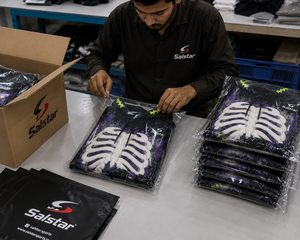 เสื้อฮู้ดดี้แฟชั่นสีดำลายโครงกระดูก OEM พิมพ์ลาย 3 มิติทั่วตัว ผ้าโพลีเอสเตอร์ สำหรับงานปาร์ตี้ฮาโลวีน สไตล์สตรีทแวร์ - Product Image 3