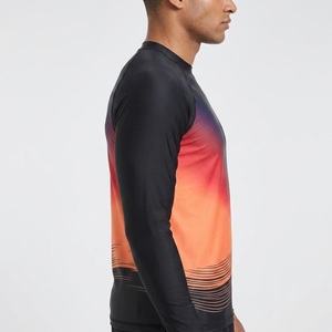 Vente en gros de rashguards personnalisés respirants en polyester/nylon unisexes pour adultes, Jiu Jitsu, MMA, BJJ - Product Image 5