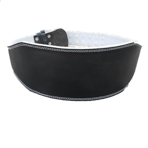 Cinturón de Levantamiento de Pesas Ajustable de Cuero para Hombre y Mujer, Cinturón de Gimnasio Antideslizante de Piel de Vaca para Entrenamiento de Fuerza, Soporte Lumbar, Talla OEM - Product Image 6