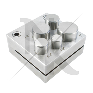 Couteaux à disque métalliques de haute précision pour la découpe industrielle de l'acier, ensemble de couteaux à disque ronds pour la fabrication de bijoux en acier inoxydable - Product Image 3