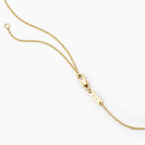 Collar con Colgante de Diamante con Corte Corazón y Engaste de Bisel - Product Image 2