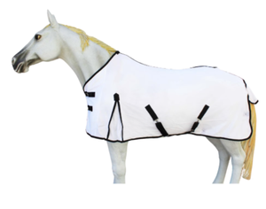 Manta Antimoscas Premium para Caballos, Malla Transpirable, Protección Contra Moscas de Verano, Equipo Ecuestre - Product Image 1