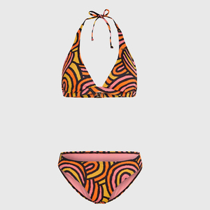 Nouveau Maillot de Bain Deux Pièces Sexy pour Femme, Style Sportif et Actif, avec Bretelles, Écologique, Respirant, Séchage Rapide, Modèle Halter Frontal - Product Image 4