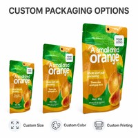 Sachets refermables personnalisés imprimés numériquement pour emballage de noix mélangées, noix enrobées de sucre, noix grillées et snacks