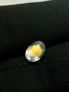 madagascar rainbow moonstone oval cut.faceted natural rainbow moonstone cut. - Product Image 3